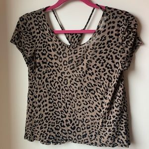 🛑SOLD🛑Urban Outfitters Open Back Leopard